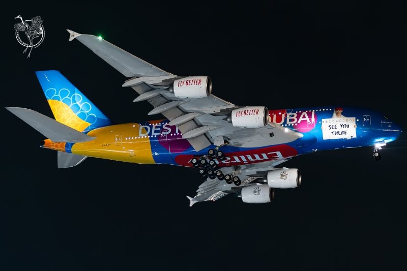 阿联酋航空世博会彩绘