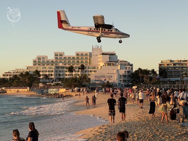 圣马丁岛Maho Beach